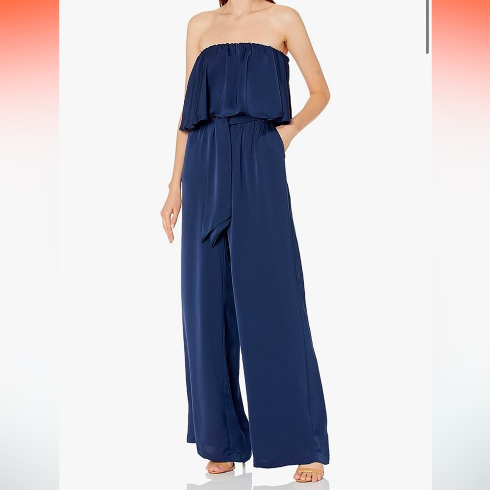 Ramy Brooke Payton Jumpsuit - Navy Blue